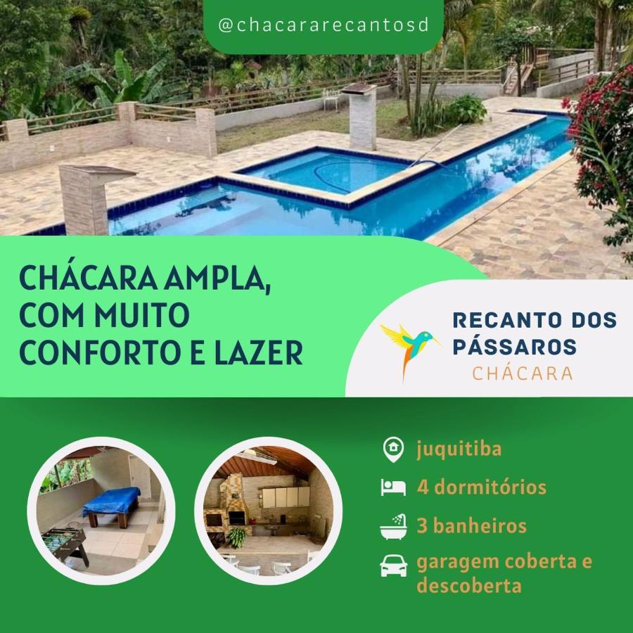 Chacara Recanto Dos Passaros Bairro das Rosas 외부 사진
